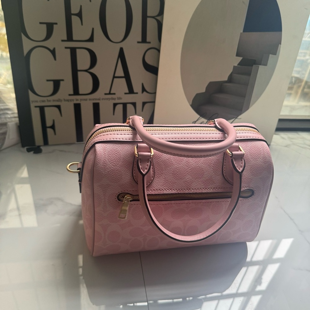 Coach Blush Pink Satchel - Picture 5 of 6